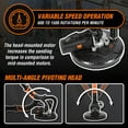 thumbnail image 4 of WEN Products Variable Speed 5-Amp Drywall Sander with 15-Foot Hose, Corded, 6369, 4 of 6