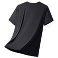thumbnail image 6 of NIEWTR Mens Workout Shirts Quick Dry Athletic Running T-Shirts Short Sleeve Cooling Moisture Wicking Gym Active Tee Tops（Black,2XL), 6 of 9