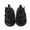 Black, variant on Xfvqtps Boys and Girls Sandals Soft Sole Flat Lightweight Non-Slip PU Prewalker Toddler Baby Summer Bottom Casual Sandals Bowknot Embroidery Cute Princess Shoes Brown