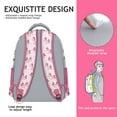 thumbnail image 5 of Rainbow Unicorn & Cloud Backpack - Stylish Waterproof School Bag for Teens with Lightweight Build & Breathable Comfort Features, 5 of 5