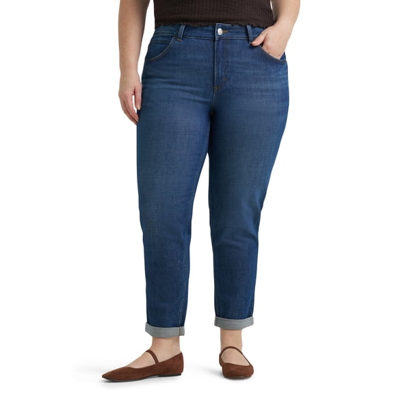 Lee® Women's Plus Legendary 90's Taper Denim Jeans