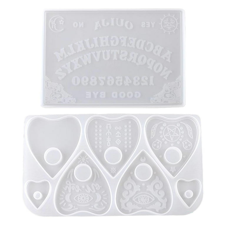 Ouija Planchette Silicone Mold, Ouija Board Resin Mold