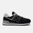 thumbnail image 1 of New Balance 574 Core Men Sneaker Black/White ML574EVB NEW IN BOX, 1 of 5