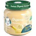 thumbnail image 2 of Gerber 1st Foods Baby Food Jars Organic Banana - 4 Ounce, 10 Count, 2 of 7