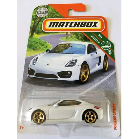 Mattel Basic Die-Cast MBX Road Trip - Porsche Cayman (White), Matchbox MBX Road Trip Series 2019 By (Best Cars For Road Trips 2019)