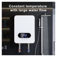 thumbnail image 3 of 6000W Instant Electric Tankless Water Heater Bathroom Water Heater Temperature Automatica ,Easy to Install, 3 of 5