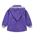 thumbnail image 2 of LSLJS Baby Pure Color Children's Windbreaker Hat Detachable Cute Western Style, Kids Jacket, 2 of 9