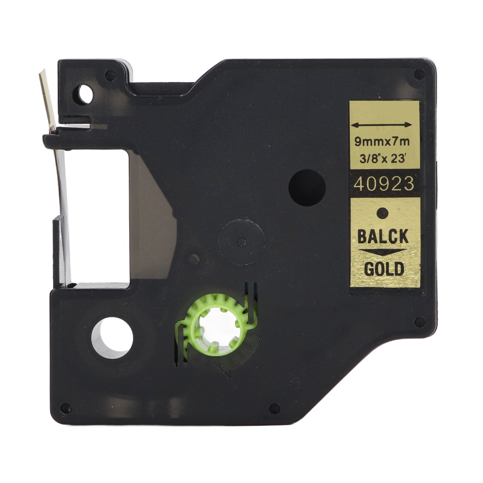 Label Maker Tape, Label Maker Tape Replacement Waterproof 9mm 23.0ft