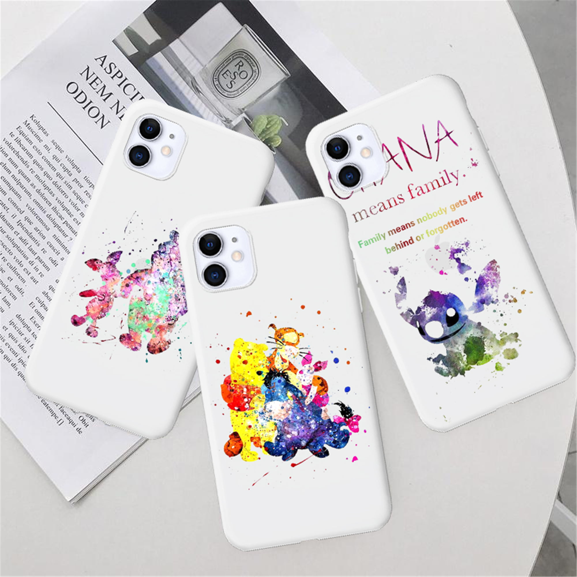 Teddy Bear Cute Pattern Flip Phone Case Cover Premium Quality for iPhone 12 11 X XR XS Max 8 7 Samsung Galaxy
