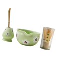 thumbnail image 4 of Set 4x matcha, set de regalos de matcha de kit de matcha japonés, herramientas japonesas de fabricación de té para amantes del té de cerámica soporte Estilo C, 4 of 8