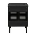 thumbnail image 7 of Bron 24" Freestanding Bathroom Vanity in Black Oak with Black 3-Hole Centerset Sink Top, 7 of 7