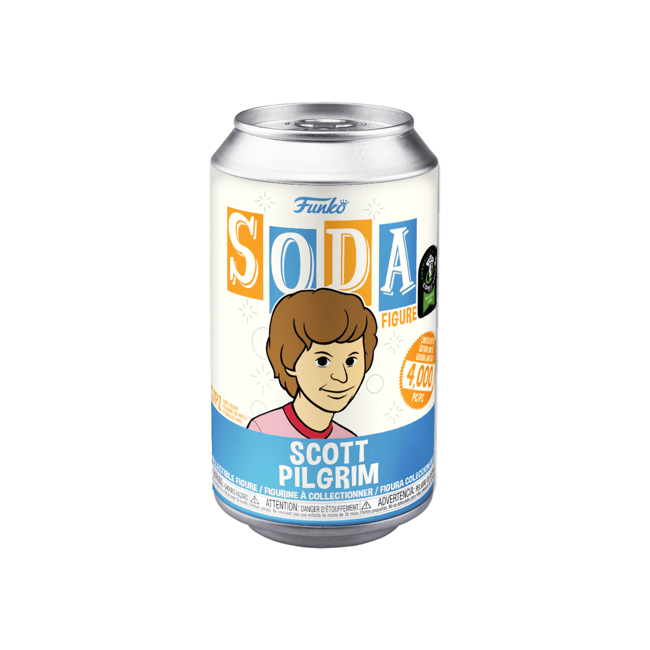 2020 ECCC Funko Vinyl Soda Scott Pilgrim vs. The World: Scott Pilgrim Exclusive Vinyl Figure