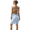 thumbnail image 5 of FUTATA Womens Chiffon Sarong Swimsuit Cover Up Dress Beach Bathing Suit Cover Ups Wrap Swimwear Bikini Swim Cover Up Skirt Girls One Piece, 5 of 5