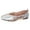 Silver, variant on Womens Shoes,Everyday Loafers Comfortable Flat for Casual Wear Low Heel Everyday Loafers for Breathable Walking,Shoes for Women,Light Gray,9.5