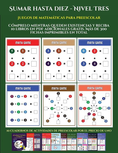 Juegos de Matemáticas Para Preescolar: Juegos de ...