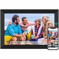 thumbnail image 1 of Cadre Photo Numérique FRAMEO 10,1 Pouces Wi-Fi Cadre Photo Numérique 1280X800 Écran Tactile IPS Stockage 16 Go Rotation Automatique Montage Mural Installation Facile pour Partager des Photos et des Vidéos via l'App FRAMEO de n'Importe Où, 1 of 9