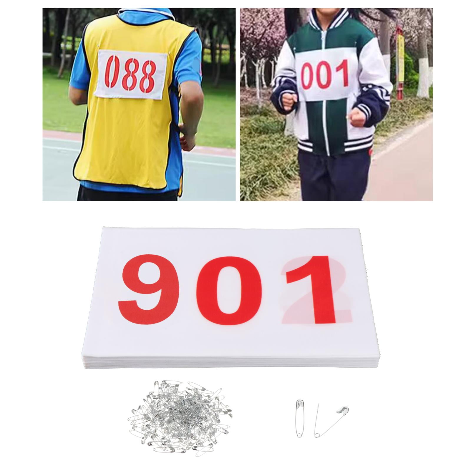 100 Dorsales Para Correr (números 001-100), Dorsales Para | Envío gratis