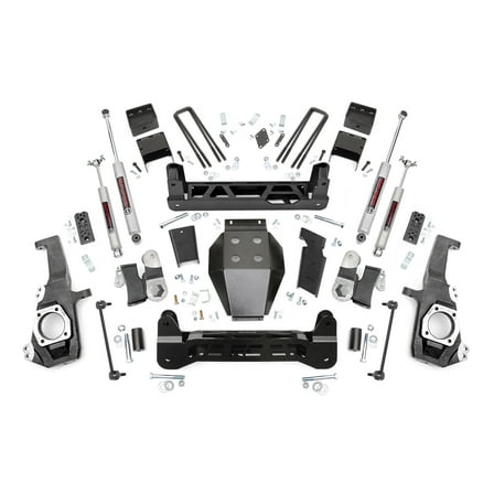 Rough Country 5" NTD Lift Kit for 2020-2025 Chevy/GMC 2500/3500HD - 110830