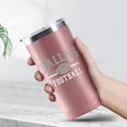 thumbnail image 2 of Dallas Tumbler with Lids and Straws Insulated Stainless Steel Cup Travel Coffee Mug Football Gifts 20 Oz, 2 of 6