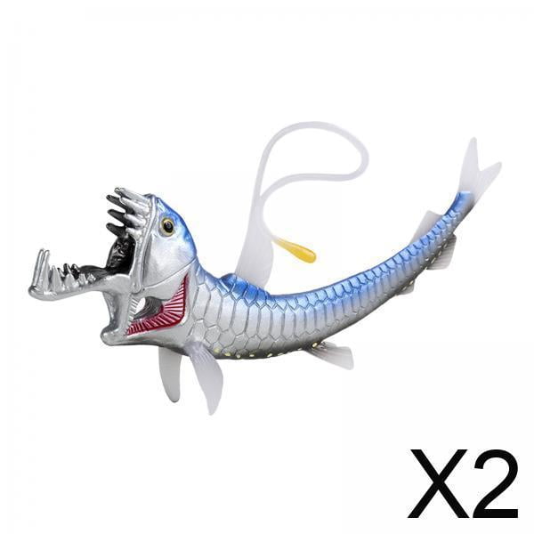 Juguetes de simulación,Figuras de peces realistas Juguetes Modelo de animales marinos,Figuras de peces Modelo Playset Suministros para regalos de fiesta,Simulación de peces Figuras Modelo de