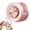Pink, variant on CHENjy Rechargeable Clip On Personal Fan, 3 Speed Portable Clip Fan, 360 Degree Rotating Mini Fan for Hiking Travel and Desk, Blue