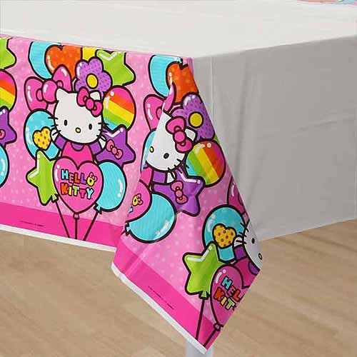 Hello Kitty Rainbow Table Cover