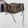 thumbnail image 6 of Fashion Tied Cincher Corset Belt Pattern Elastic Corset Waist Girdle Belt for Theme Event Various Outfit, 6 of 9