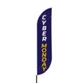 thumbnail image 2 of Cyberr Monday Feather flag Pole Mountfor Outdoor by DreamController | 15 FEET Long Polyester Outdoor Banner Flag Pole Kit for Easy Hang | HD Print Swooper Flag Pole Stand for Cyberr Monday| Made in U, 2 of 7