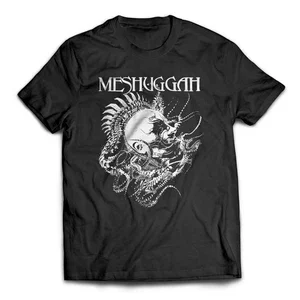 RARE New Meshuggah Band Album Cotton Black T Shirt S-5XL