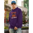 thumbnail image 2 of Happy Halloween Fun Pumpkin Hoodie Men -Image by Shutterstock, Male Small, 2 of 4