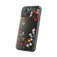 thumbnail image 2 of Clear Hybrid Shockproof Case for Apple iPhone 13 MINI - Colorful Wildflower Garden Border Art, 2 of 5