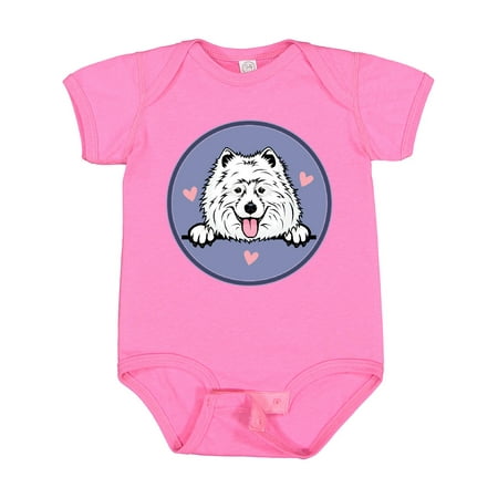 

Inktastic Samoyed Dog Lover Gifts Gift Baby Girl Bodysuit