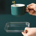 thumbnail image 4 of QJUHUNG  Dining Table Set  Plastic Dinnerware  Elegant Plates  Versatile Kitchen Cutlery  Perfect for Snacks  Fruits  Chips  Easy to Clean  Durable Home Dining Solution, 4 of 4
