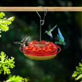 thumbnail image 2 of 1 Uds Comedero para Pájaros Colgante Comedero para Pájaros con Gancho Rojo Comedero para Pájaros, 2 of 8