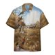 thumbnail image 3 of Camisetas hawaianas con estampado 3D de caza de patos para hombre, nuevas camisetas de playa de manga corta con botones y cuello vuelto, camisetas de lujo, 3 of 5