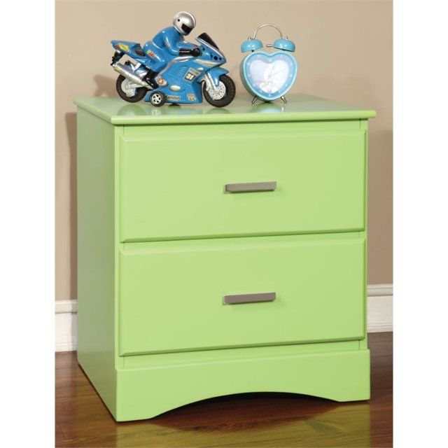 Rosebery Kids 2 Drawer Nightstand in Pistachio Green