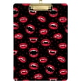 thumbnail image 1 of FMSHPON Halloween Red Vampire Lips Clipboard Hardboard Wood Nursing Clip Board and Pull for Standard A4 Letter 13x9 inches, 1 of 8