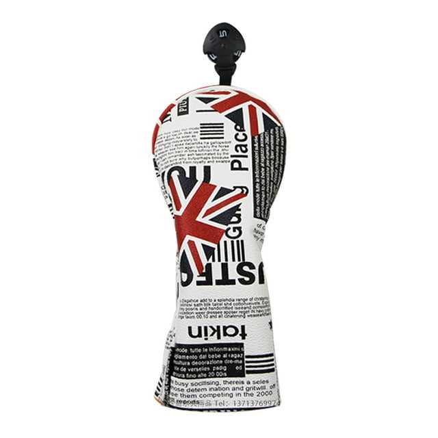 PU Golf Cover Water scratch Anti-Dérapant Club de Golf Headcover The UT