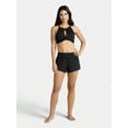 thumbnail image 2 of Time and Tru Womens and Plus Core Swim Short with Under Brief, Sizes XS - 2X, 2 of 4