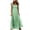 *Green, variant on ClodeEU Women's Plaid Square Neck Puff Sleeve Smocked Maxi Dress,Casual Flowy A-Line Dress for Vacation Green,Women's Plus L