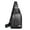 Black,Khaki,Brown, variant on Small Leather Lightweight Sling Crossbody Backpack Shoulder Bag for Men and Women Travel Outdoors