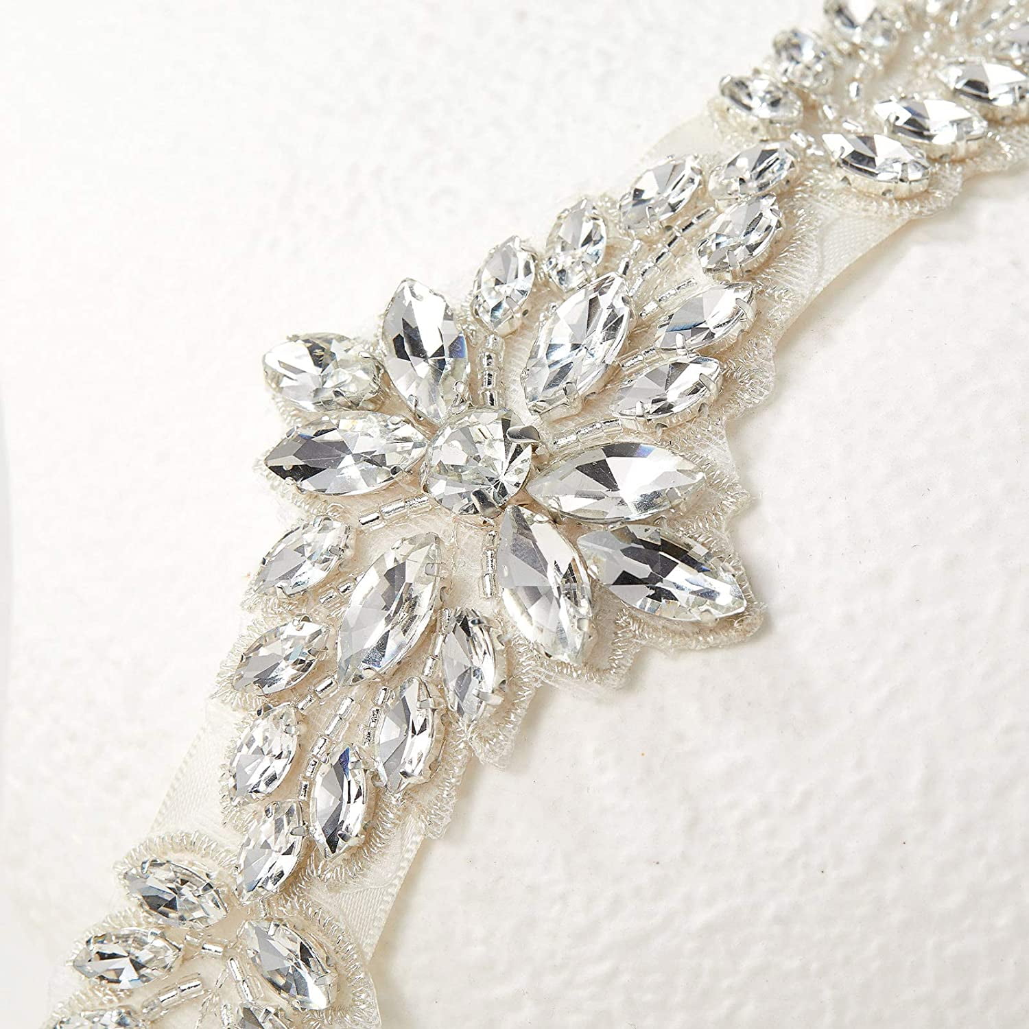 Sweetv Wedding Dress Belt Bridal Belt 