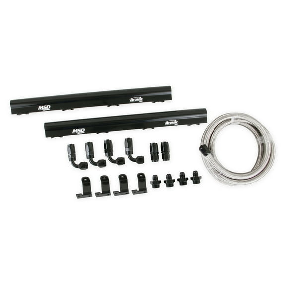 MSD Ignition 2725 MSD Atomic EFI Billet Fuel Rail Kit
