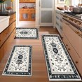 thumbnail image 2 of Farmhouse Kitchen Rugs Set 3 Piece, Boho Kitchen Mats for Floor, Non-Slip Kitchen Rug Waterproof Mats for Kitchen, Runner Rugs for Hallway Laundry Holiday Sink Decor, 2 of 12