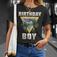 thumbnail image 4 of Monster Truck Lovers Birthday Boy Monster Truck Are My Jam TShirt, 4 of 6