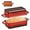 Red, variant on 2-In-1 9 x 5 Inch Cast Iron Loaf Pan with Lid (Black), Bread Loaf Pans for Baking Homemade Sourdough Bread, Meatloaf, Toast, Cake, Nonstick & Healthy & Sturdy, 2 Piece Set