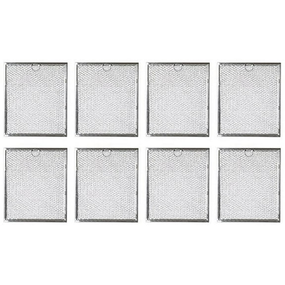 Replacement Microwave Grease Filter For GE General Electric Hotpoint WB6X486 - 8 Filters