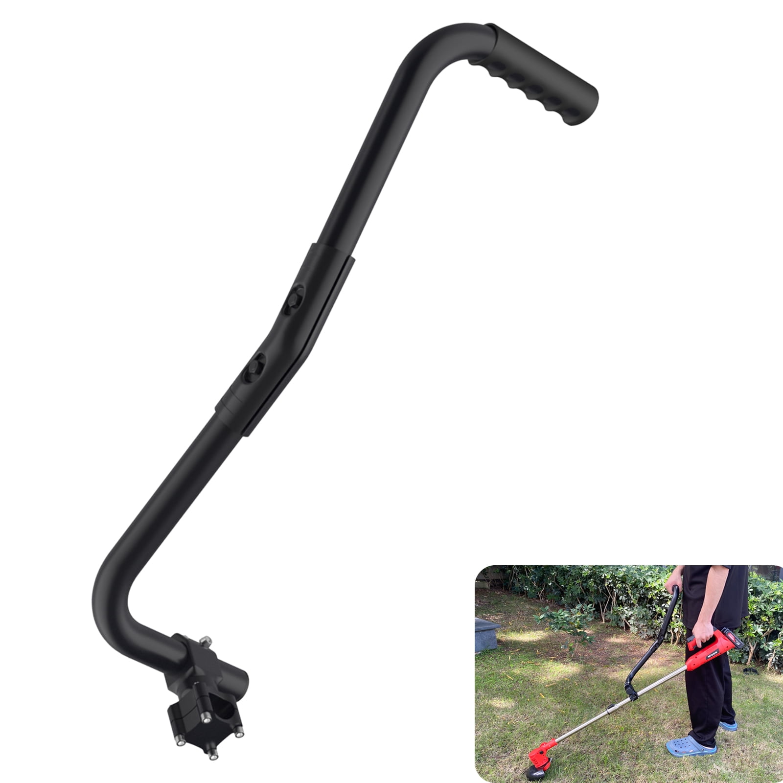 Detachable Ergonomic Weed Eater Grip Handle Extension Trimmer Grip