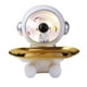 thumbnail image 2 of Escultura de astronauta Colco multipropósito con bandeja Soporte para bandeja de astronauta Plata, 2 of 8