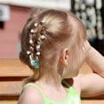 thumbnail image 6 of NOGIS 30 Pcs Mini Pearl Hair Clips for Women, White Pearl Hair Pins, Cute Hair Barrettes, Elegant Pearl Hair Decorations for Girls, Brides for Daily Use, Parties, Wedding, 6 of 7